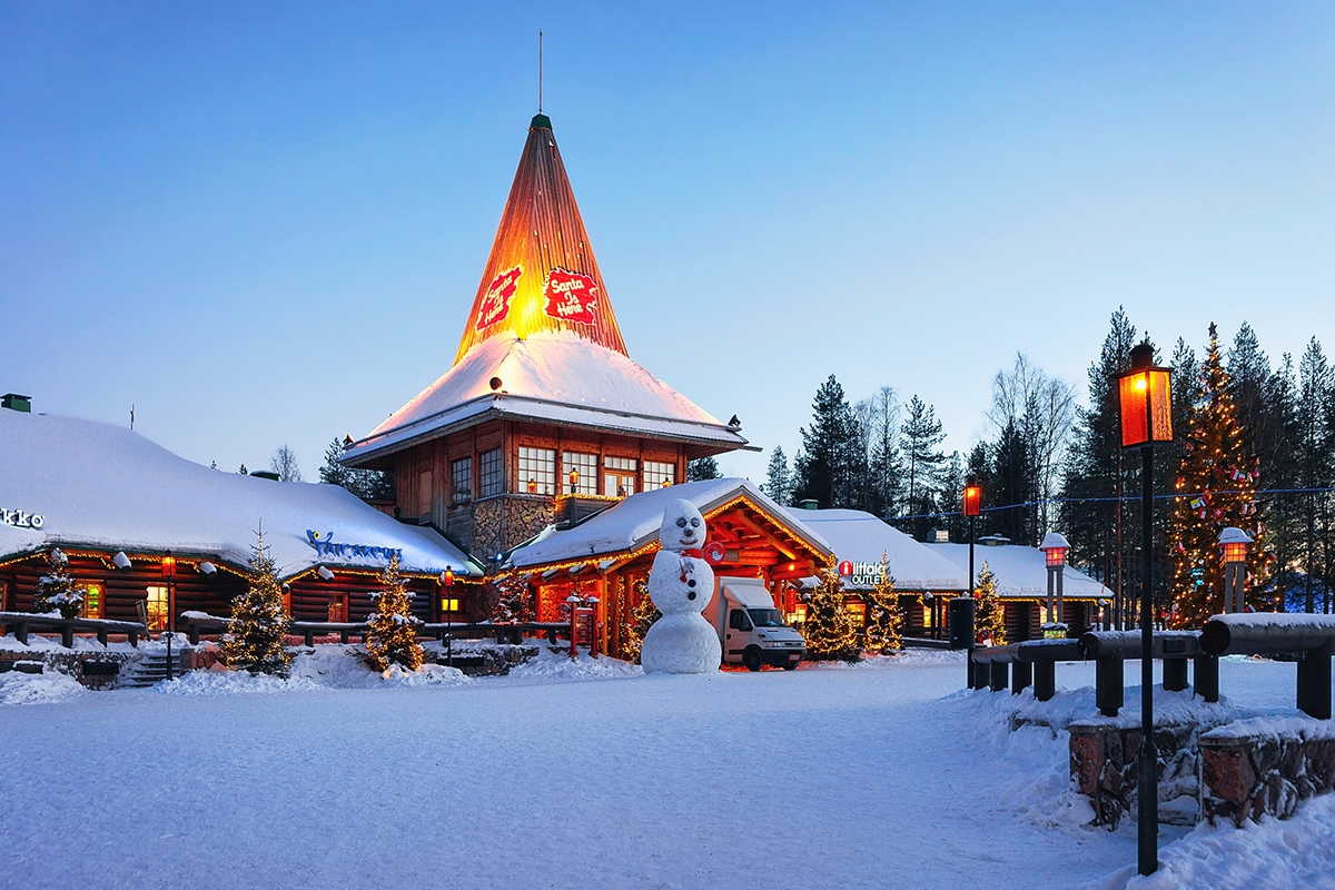 voyage laponie maison du pere noel